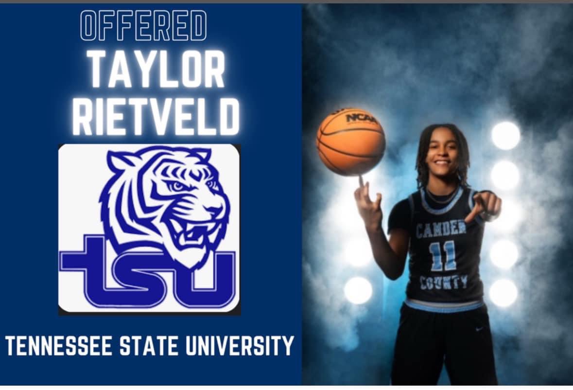 After a great conversation with @CoachTTE at @TSUTigersWBB, I am blessed and excited to receive my first Division I offer! Thank you for this opportunity.