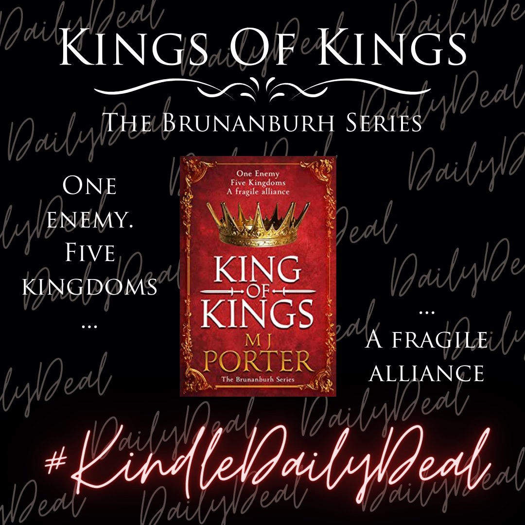 #KingsofKings is our #KindleDailyDeal only in AU. 

Book 1 in The Brunanburh Series. One enemy. Five kingdoms. A fragile alliance. 

books2read.com/u/3LVJq0

#KindleDailyDeal #Amazon #Kindle #thetenthcentury