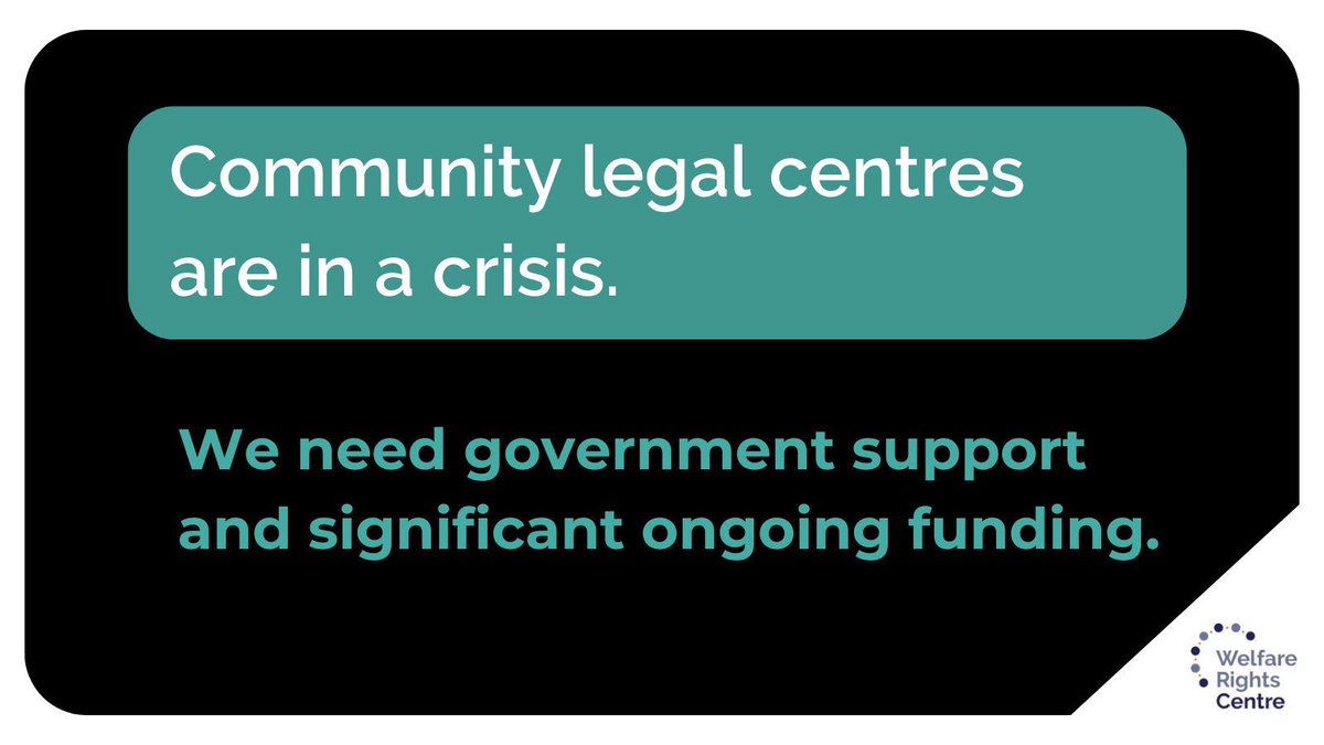 There are 1.5 million NSW residents receiving #Centrelink payments & when things go wrong people who are vulnerable and suffering need somewhere to turn. Now we are in crisis. We need government support and ongoing significant funding #FundWelfareRightsCentre #FundEqualJustice