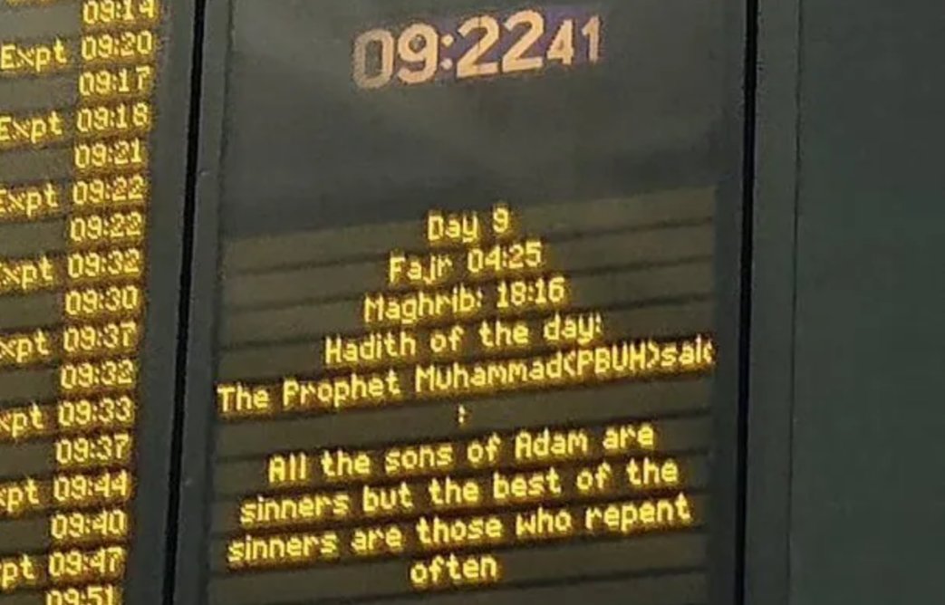 Getting kind of late, isn't it? 

The racists were right

oops