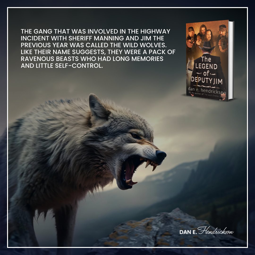 Deputy Jim's adventures with The Wild Wolves started on the highway... but where would it end? Pick up 'The Legend of Deputy Jim' to find out. #danehendrickson #whattoreadnext #fictionwriter