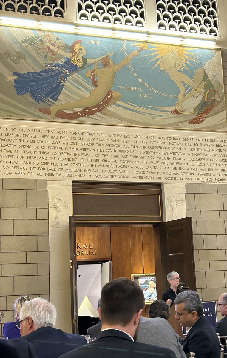 Fantastic talks on Day 1 of space week ⁦⁦<a href="/theNASciences/">National Academy of Sciences</a>⁩ ! ⁦<a href="/Astro_Pam/">Pamela Melroy</a>⁩ on incredible space science and ⁦<a href="/ltelkins/">Lindy Elkins-Tanton</a>⁩ on ⁦<a href="/MissionToPsyche/">Mission To Psyche</a>⁩