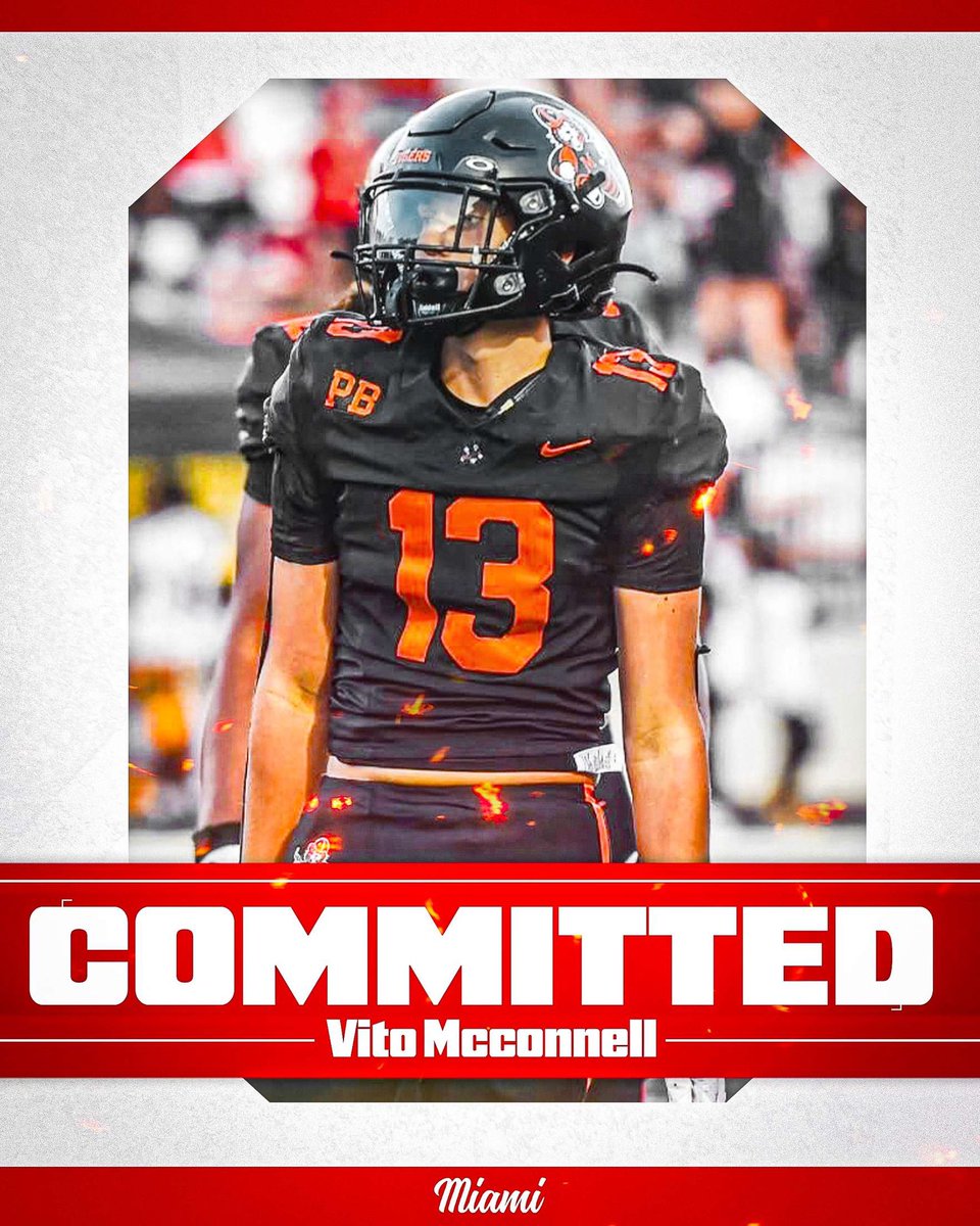 Committed!! Very grateful and thankful for this opportunity! Go Redhawks ! @MiamiOHFootball @Martin_Miami_HC @CoachBrechin @CoachNMoore @CoachTMcGuire1 @MTigerFB
