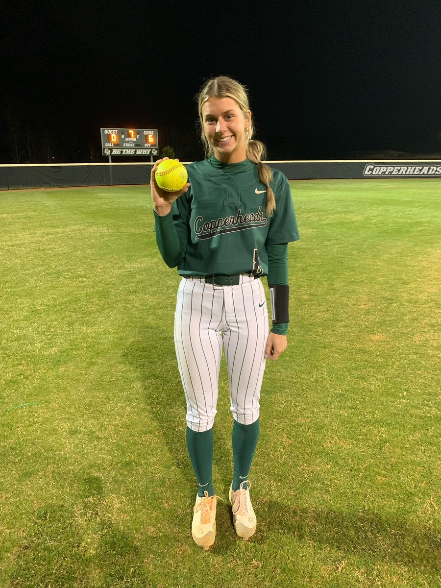 Lady Copperheads take the Region win over Indian Land 6-0. @chloeburger88 gets the shutout for the Copperheads. @JaidynHarris41 went 3-4 at the plate and @AWilson2024 and @Rocheleau2025 was 2-3. Great team effort. #RTDPTR