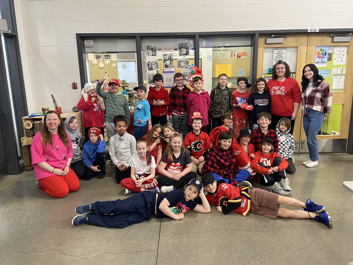 Red day was filled with Calgary Flames gear and yummy strawberries, apples, raspberries and peppers. Way to go, <a href="/IRIC_WC/">IRIC</a>