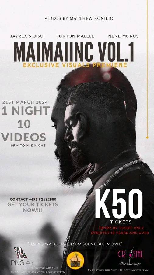 Tribe92FM's tweet photo. Join Tonton Malele at 11am on Tribe 92FM with Triber Ray as he will take us through the event that is coming up tomorrow.

MaimaiInc Vol.1 music videos📽🔥 that will be premiering at the Cosmopolitan Crystal Bar and Lounge on the 21st of March, 2024. https://t.co/DhmGONM1t0