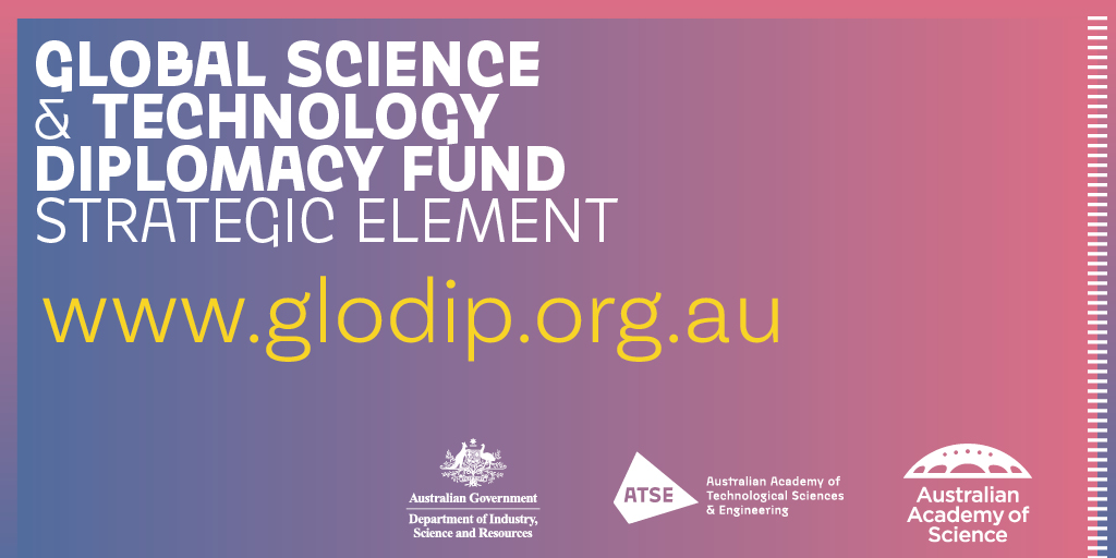 Expression of interest now open for the Global Science & Technology Diplomacy Fund (GSTDF). 🌏 Announced today at Science Meets Parliament #SMP2024 by the Hon Ed Husic MP, Minister for Industry and Science. 🔗 Joint media release with @Science_Academy: atse.org.au/news-and-event…