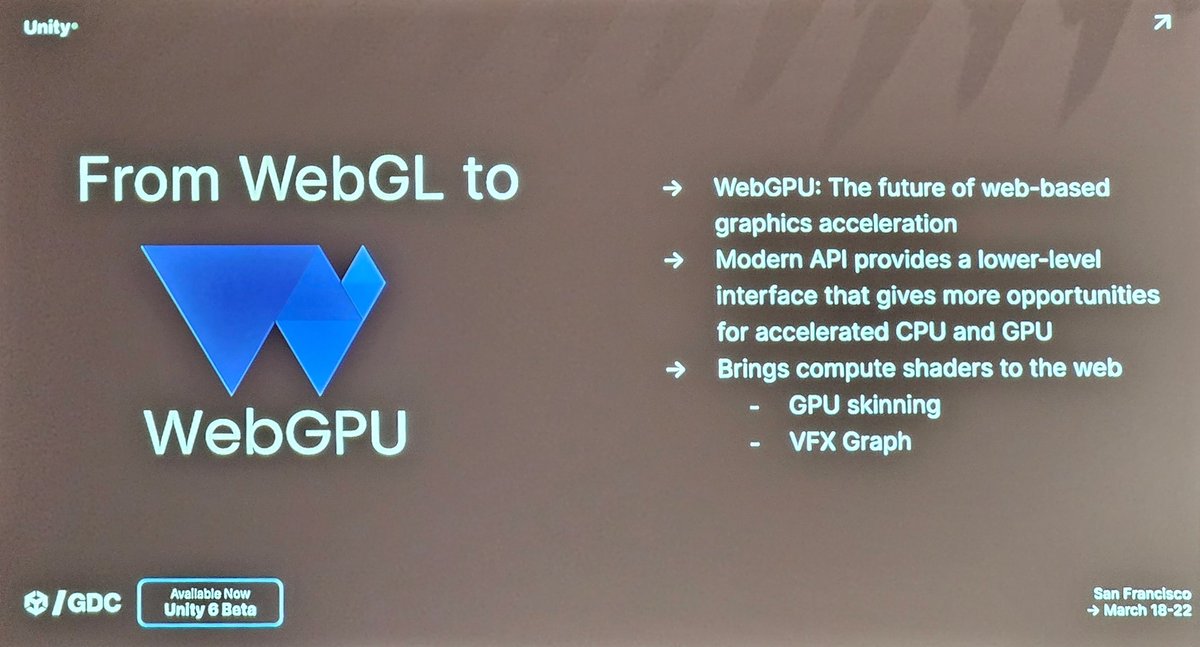 kiradragonp's tweet image. Unity 新しい技術Demo発表！
WebGPU 今日から対応！！！
#GDC2024 #Unity6