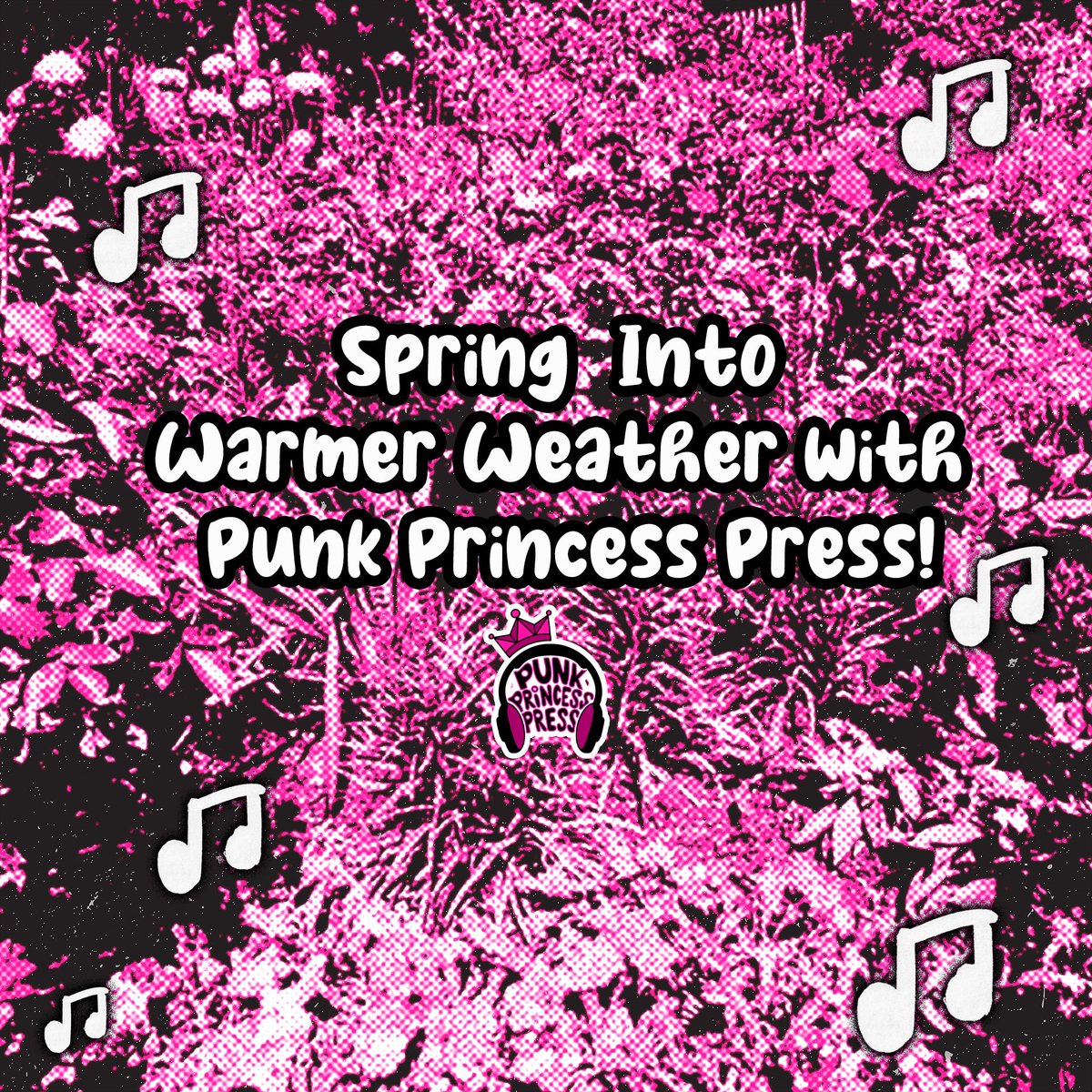 HAPPY FIRST DAY OF SPRING FROM THE PUNK PRINCESS PRESS TEAM!

celebrate the season and the warmer weather with this playlist of our fave spring/pre-summer vibes with bangers from <a href="/BYAMAUS/">Between You & Me</a>, <a href="/NeckDeepUK/">Neck Deep</a>, <a href="/LVVRSband/">LVVRS</a>, <a href="/YoungCultureNY/">YOUNG CULTURE</a>, and more!! 

listen here: spoti.fi/3VwQ0l4