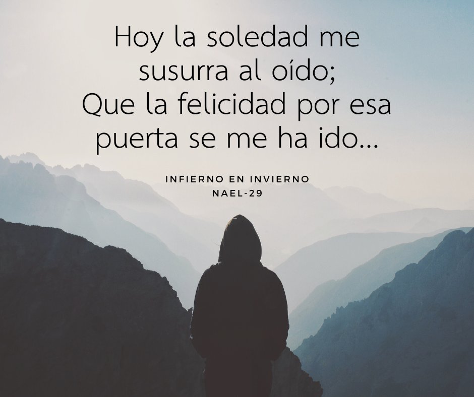 Nael_29's tweet photo. Les dejo una pequeña frase de mi próxima canción #InfiernoEnInvierno 🎶
Esperela este próximo Viernes en mi canal de #YouTube
#Frases #Letras #Music #Lyric #Rap #HipHop #Inspiracion https://t.co/6iRhJXxSwB