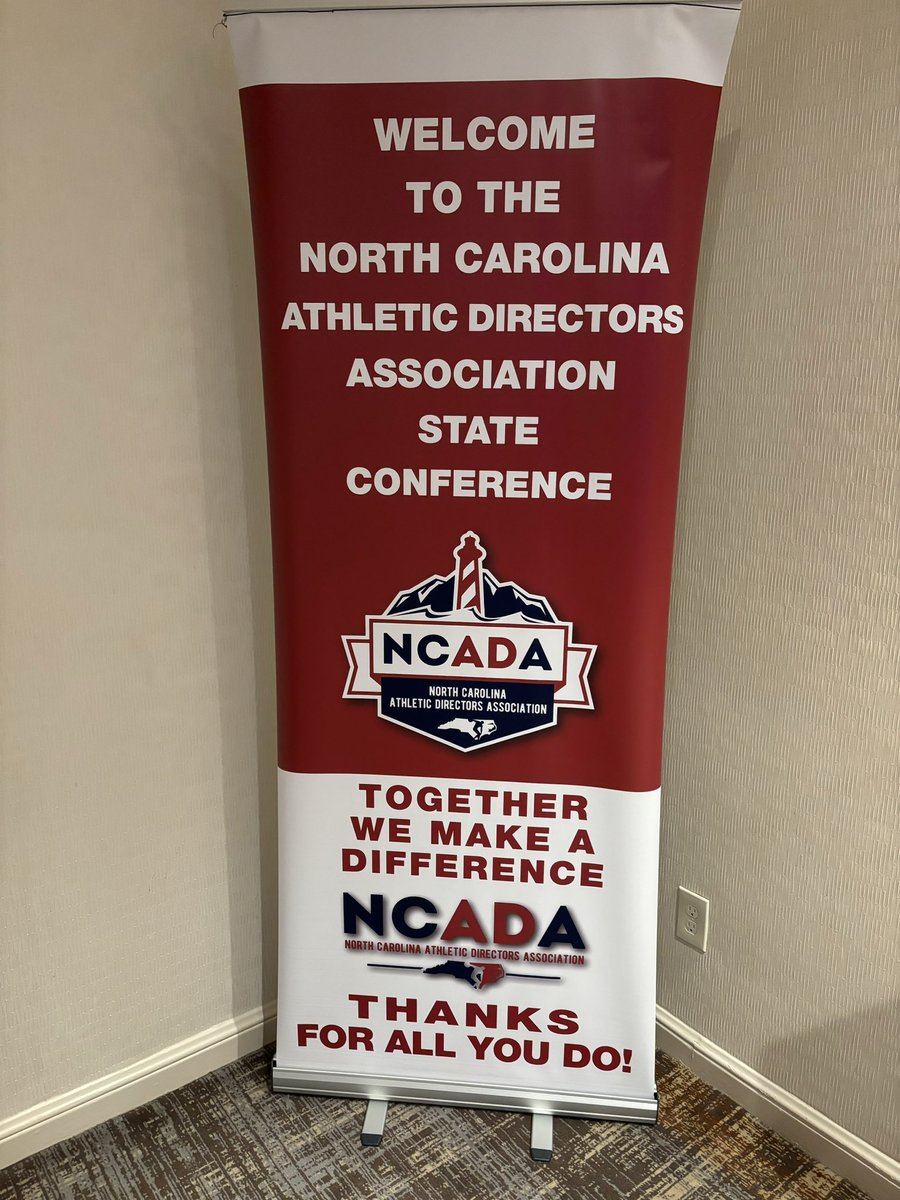 Enjoyed my first ever NCADA Conference! Terrific event with great leaders from our state. Looking forward to coming back next year! @NCADA1970 #NCADAConf24