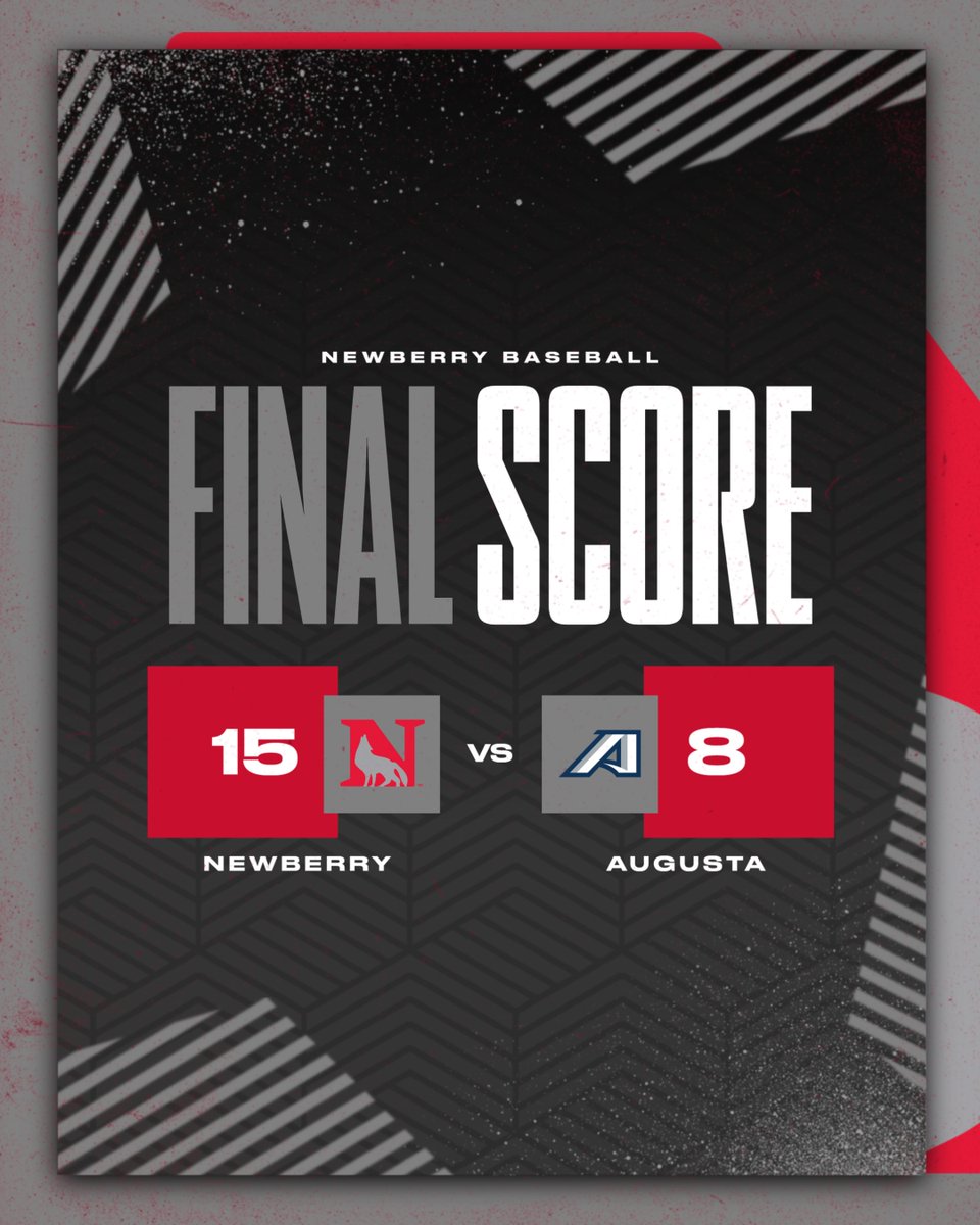 BSB: We got a final from Augusta. Wolves score 15 unanswered runs after trailing 8-0 to win their fifth game in a row.

Henry Gibson: 3-5 4RBIs 

#GoWolves