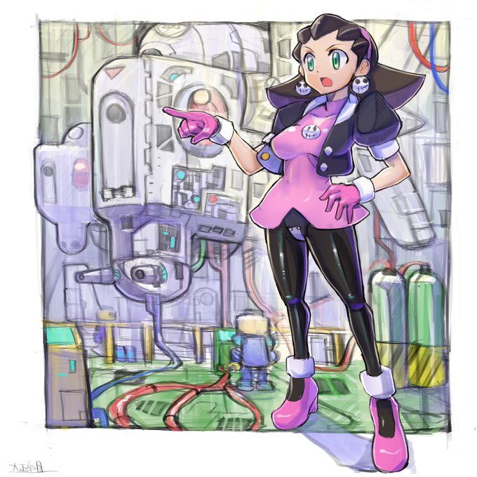 #お前らが嫌いになれないと思った悪役の画像くれ
やっぱロックマンDASHシリーズのトロン様っしょ。 