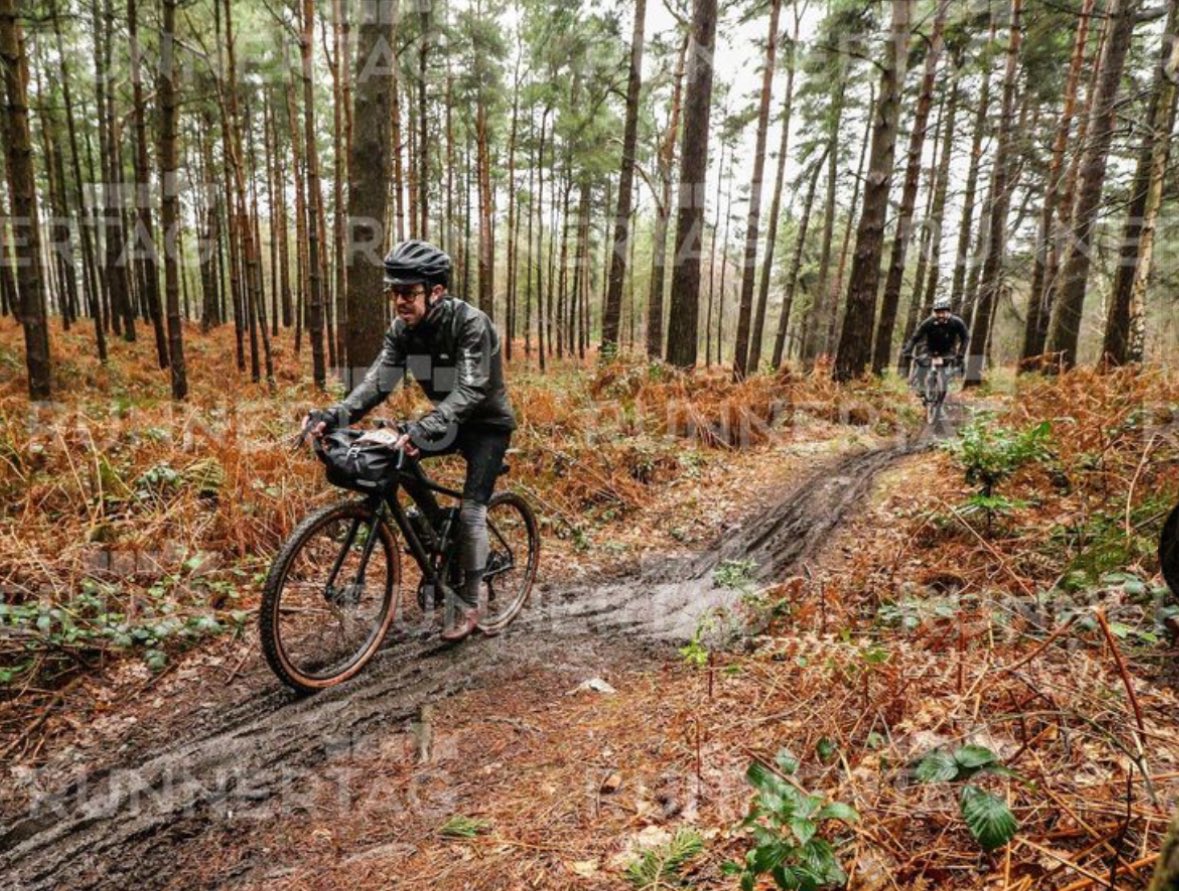Ripping through sloppy mud in Cannock Chase for the Glorious Gravel Epic. #gravelbike
