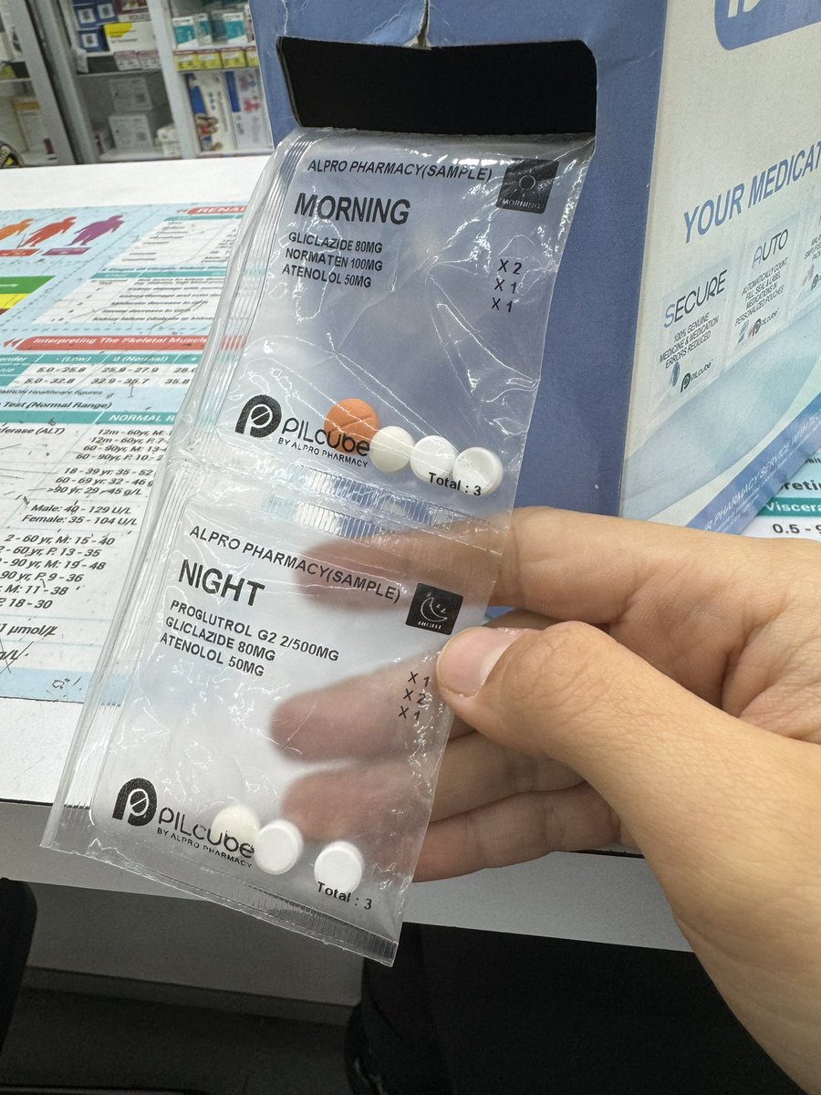 Dah 4tahun tweet ni 😅 Since ia dapat sambutan pula lately ni, so saya nak perkenalkan, medicpak ni dah upgrade yang baru. Nama ia Pil Cube. Sangat practical. Boleh visit Alpro Pharmacy terdekat utk dapatkan service ni ☺️👍🏼