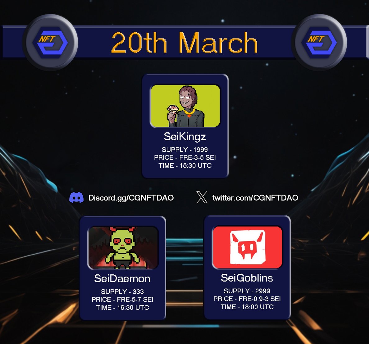 CG NFT DAO (calendart.io) tweet media