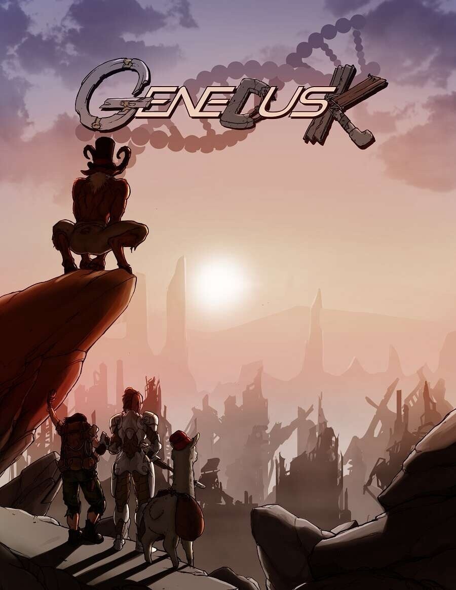 Notre premier jeu québécois « Genedusk »: gnomearchiviste.ca/products/Gened…