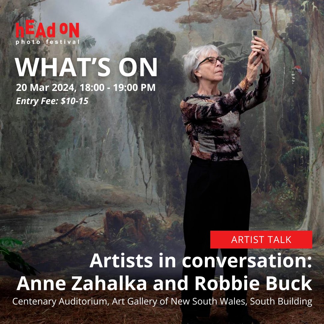 HeadOnPhotoFest's tweet image. What's On - Artist Talk tonight at AGNSW

The Artists in conversation series offers insights into the creative practices of Australian artists. 
.
.
#headon #artisttalk #photofestival #artconcept #discussion #arttheory #creativepractice #agnsw #artafterhours