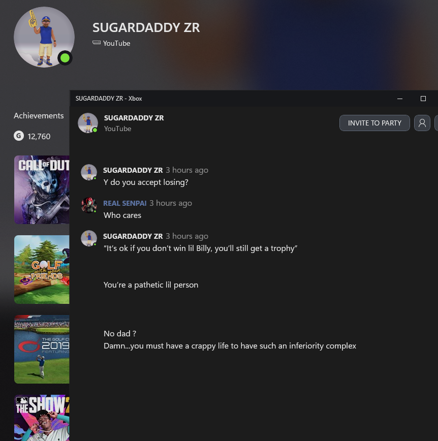 like who cares if I lost a game on #CallofDutyModernWarfare3 not a big deal for me because there always the next match and then in the next match he starts team killing me.