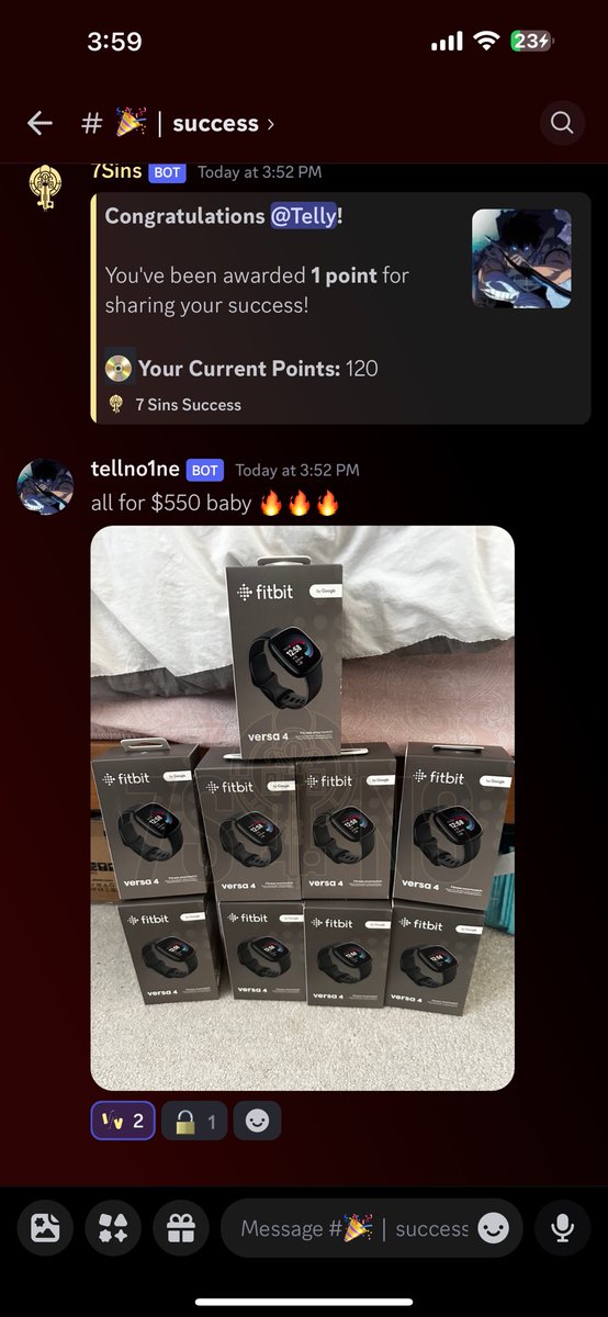 7SINSck's tweet photo. One of the best Price errors so far in 2024 💸

Paid about $61 each $550 Total retail is $200 each total of $1800 nobody thought these would actually ship 😮

Price errors this crazy aren’t a everyday thing but when they do happen you find them inside the vault 👀

Want a chance ? JOIN US BELOW 👇 
https://t.co/pFCNCpHSPa