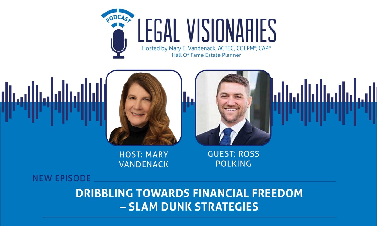 mvandenack's tweet photo. On the latest episode of the Legal Visionaries podcast, I'm joined by Ross Polking, Senior Business Development Advisor at Foster Group, as we explore a paradigm shift in financial planning – emphasizing financial independence instead of retirement. https://t.co/I4WHqxQv6R https://t.co/elIkMqUe4c