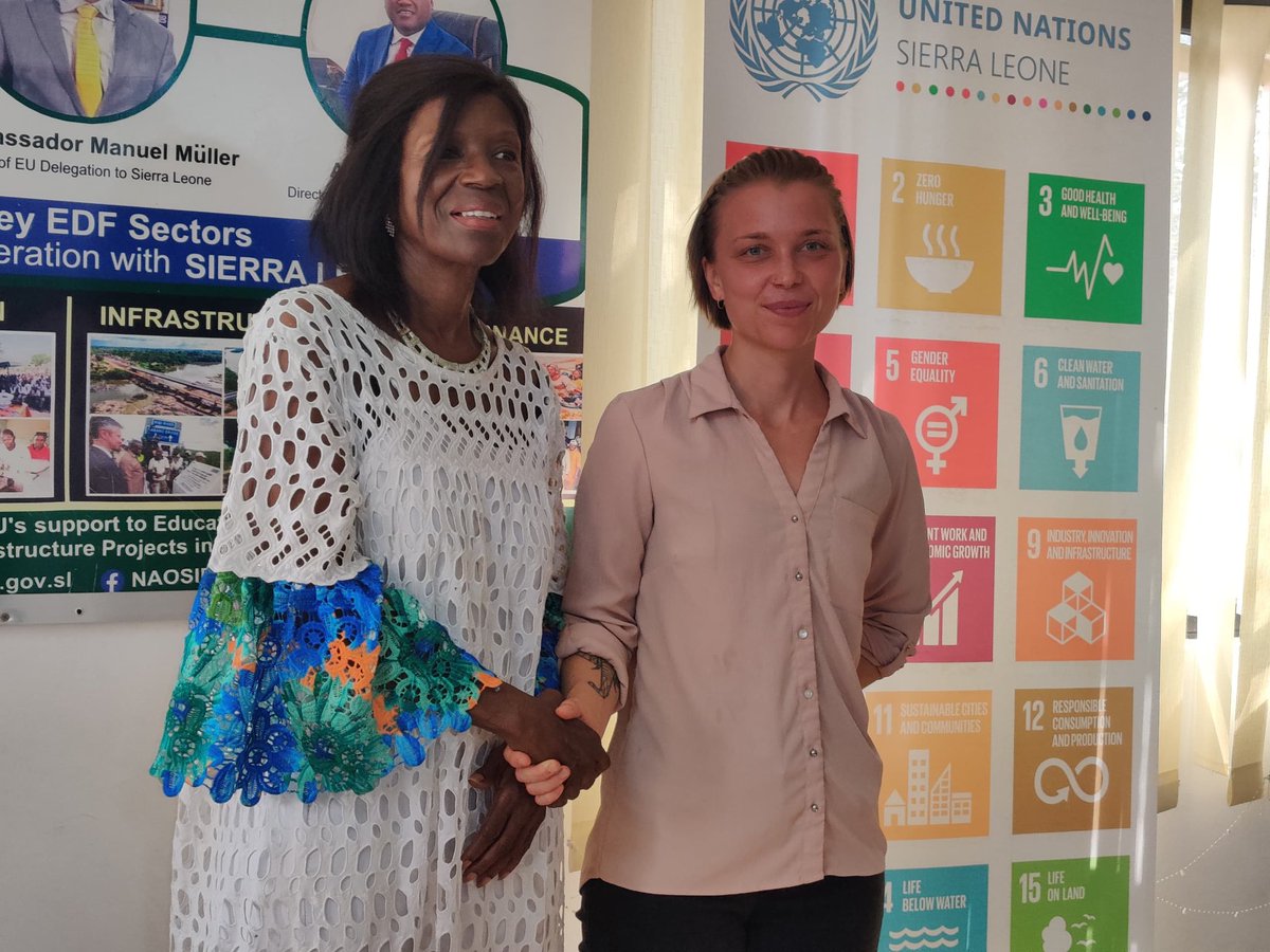 moped2025's tweet image. Delighted to welcome 7 new NGO Country Directors to🇸🇱! Recognizing their vital role in national dev, Min. Barlay urged alignment with #MTNDP and strengthening relationships with govt. @PresidentBio #Big5 #DCF. NGOs: Concern Worldwide, Solthis, BBC Media Action, Sight Savers,&amp;amp;more