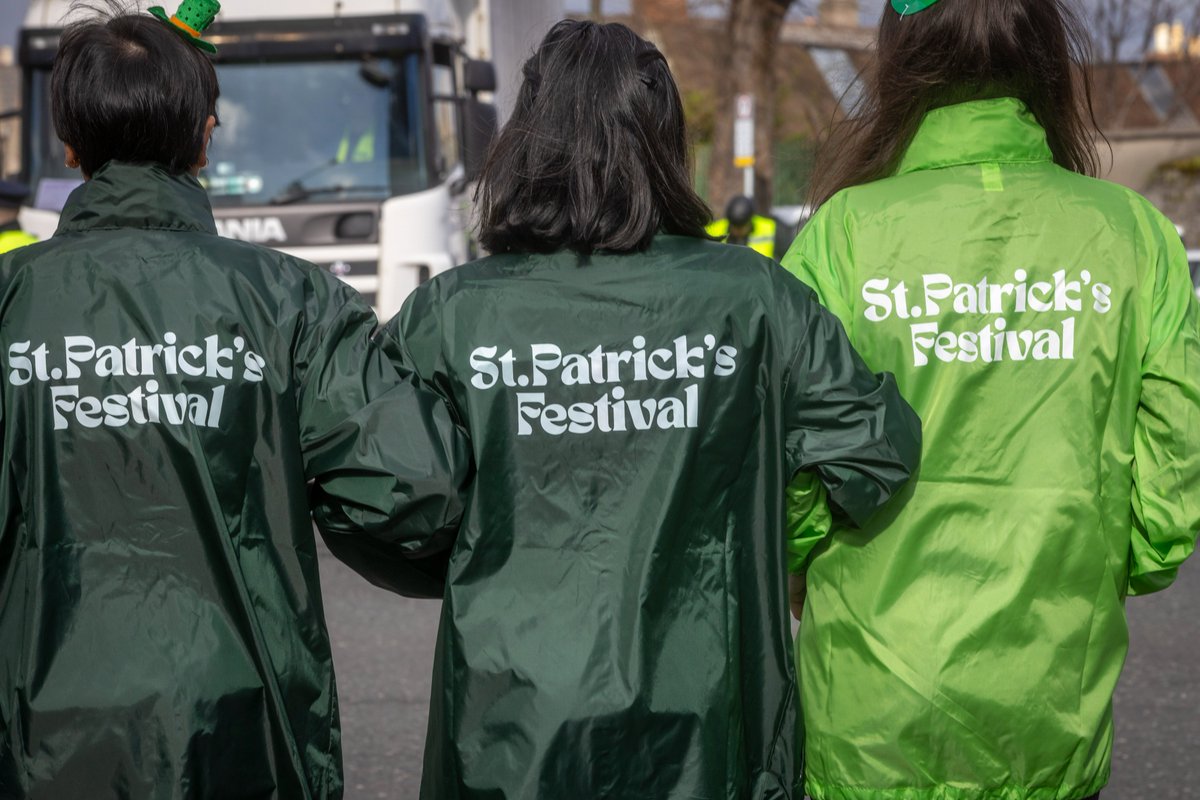 Our Volunteers and Staff are the backbone to the St. Patrick's Festival event. We massively appreciate the hard work and dedication that everyone on the team brings to the table, it doesn't go unnoticed! ✨💚