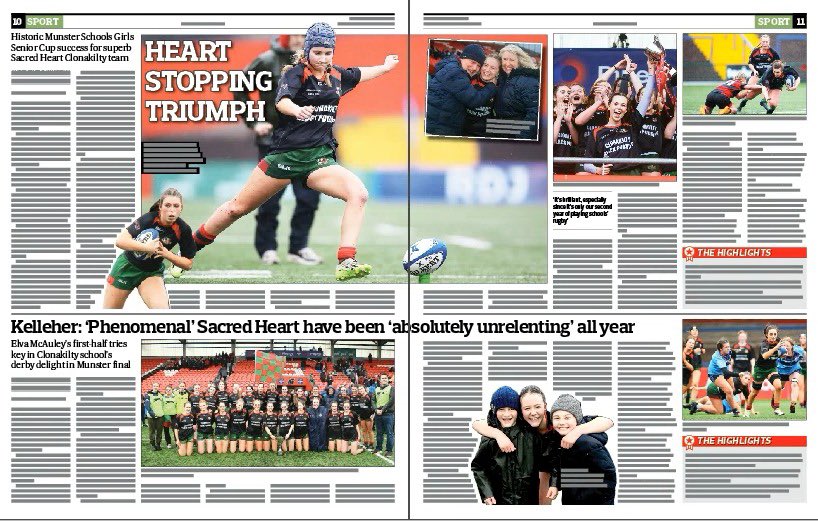👩‍💻THIS Thursday’s @SouthernStarIRL @WestCorkSport is an absolute MUST-BUY for @shssclon and @ClonakiltyRFC players, parents and supporters. 🏉 A SPECIAL 2-PAGE SPREAD on the 2024 @Pinergy @Munsterrugby Schools Girls Junior & Senior Cup finals at @virginmedia Park. 🏉 Interest…