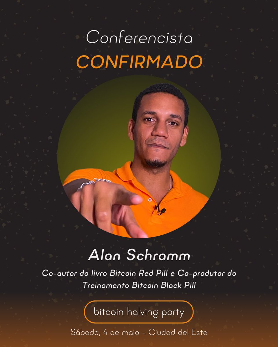 Vai rolar Halving Party no Paraguai, estarei por lá para confraternizar com  a galera.