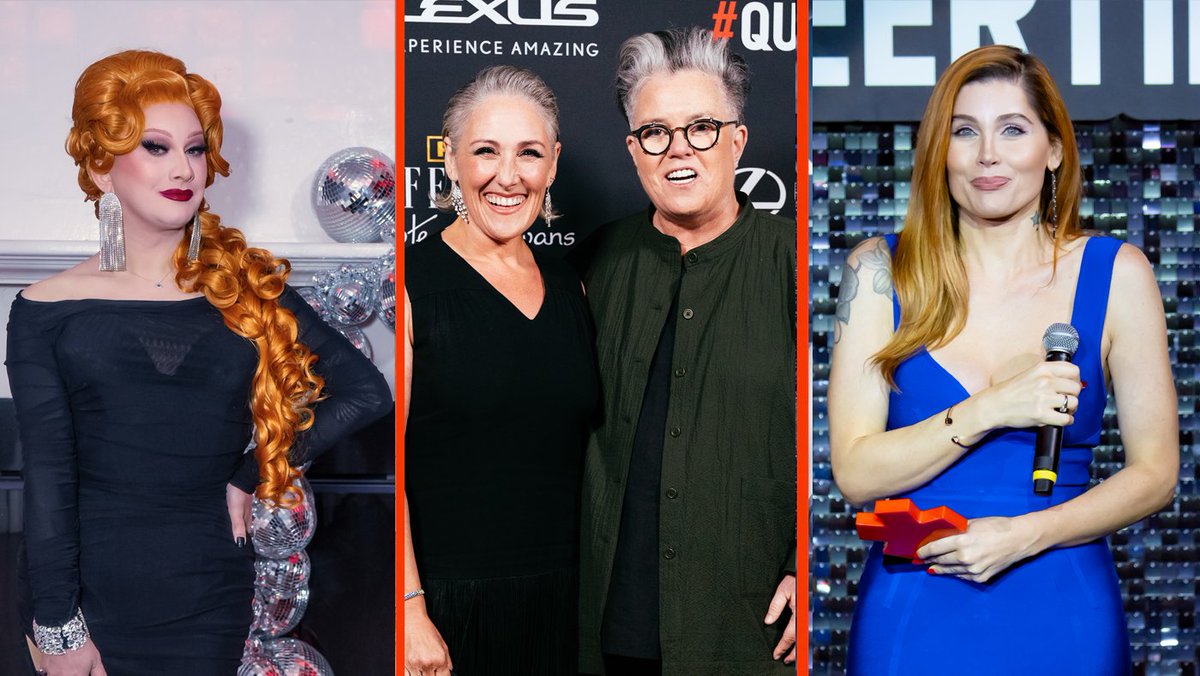Stay tuned for the #Queerties red carpet, featuring @JinkxMonsoon, @RickiLake, @Rosie, @tracelysette, and so many more of your LGBTQ+ faves. You can watch the show at 6:00ET/3:00PT on @wowpresentsplus, and find highlights here: youtu.be/ZyFflMOwMr0?si…