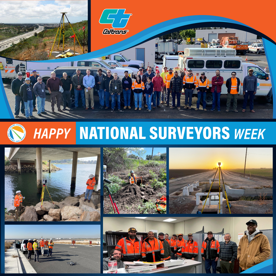 Happy #NationalSurveyorsWeek. Mapping the world and charting for the future, one survey at a time.