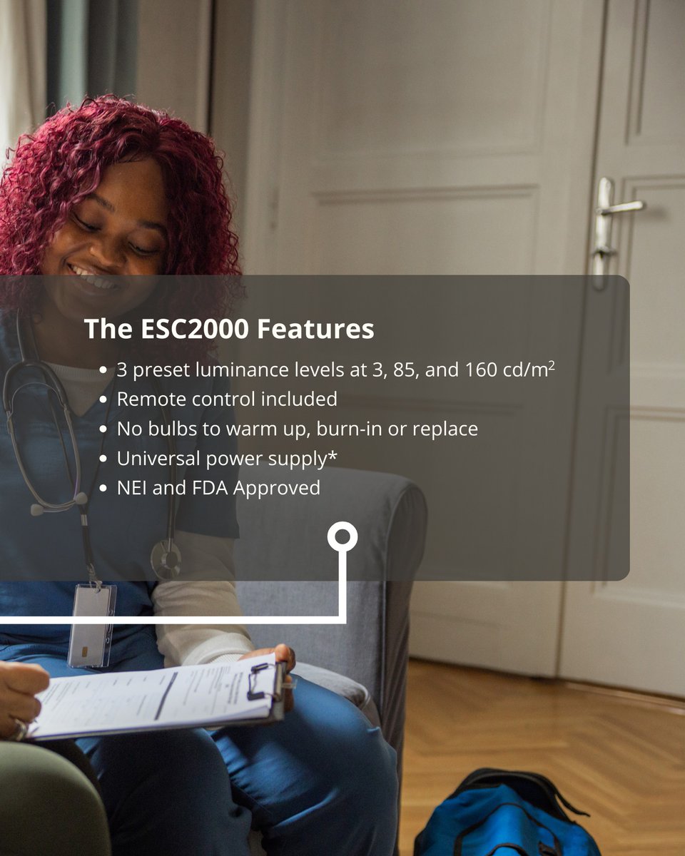 goodliteco's tweet image. Illuminate Precision: Experience seamless clinical testing with the ESC2000 Illuminator Cabinet, designed for high and low Contrast LogMAR tests including ETDRS, LEA SYMBOLS®, &amp;amp; LEA NUMBERS®
--
🛒 Shop Here: store.good-lite.com/products/esc20…
#contrastsensitivity #visionhealth #vision