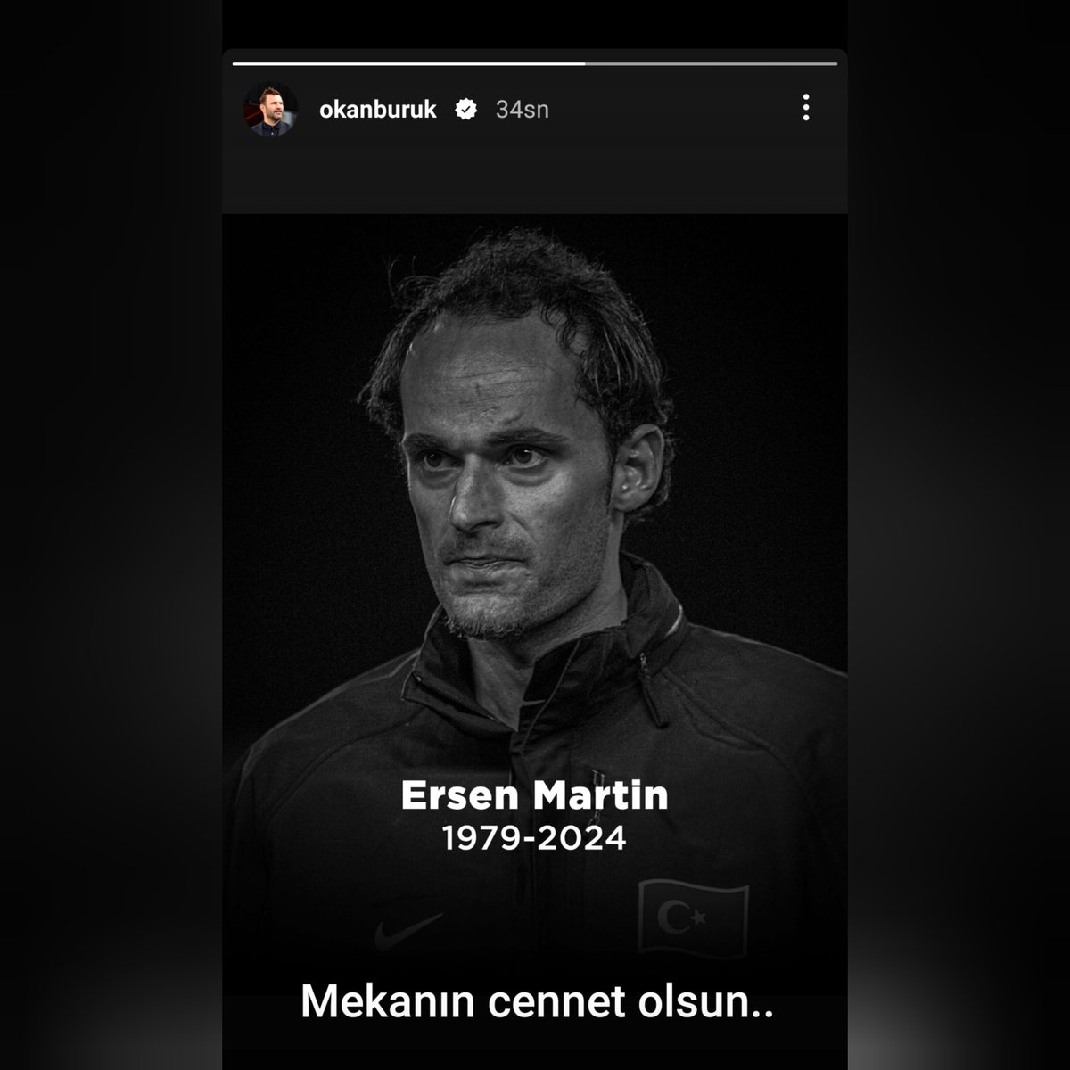 Okan Buruk: 'Mekanın cennet olsun..'

#ErsenMartin