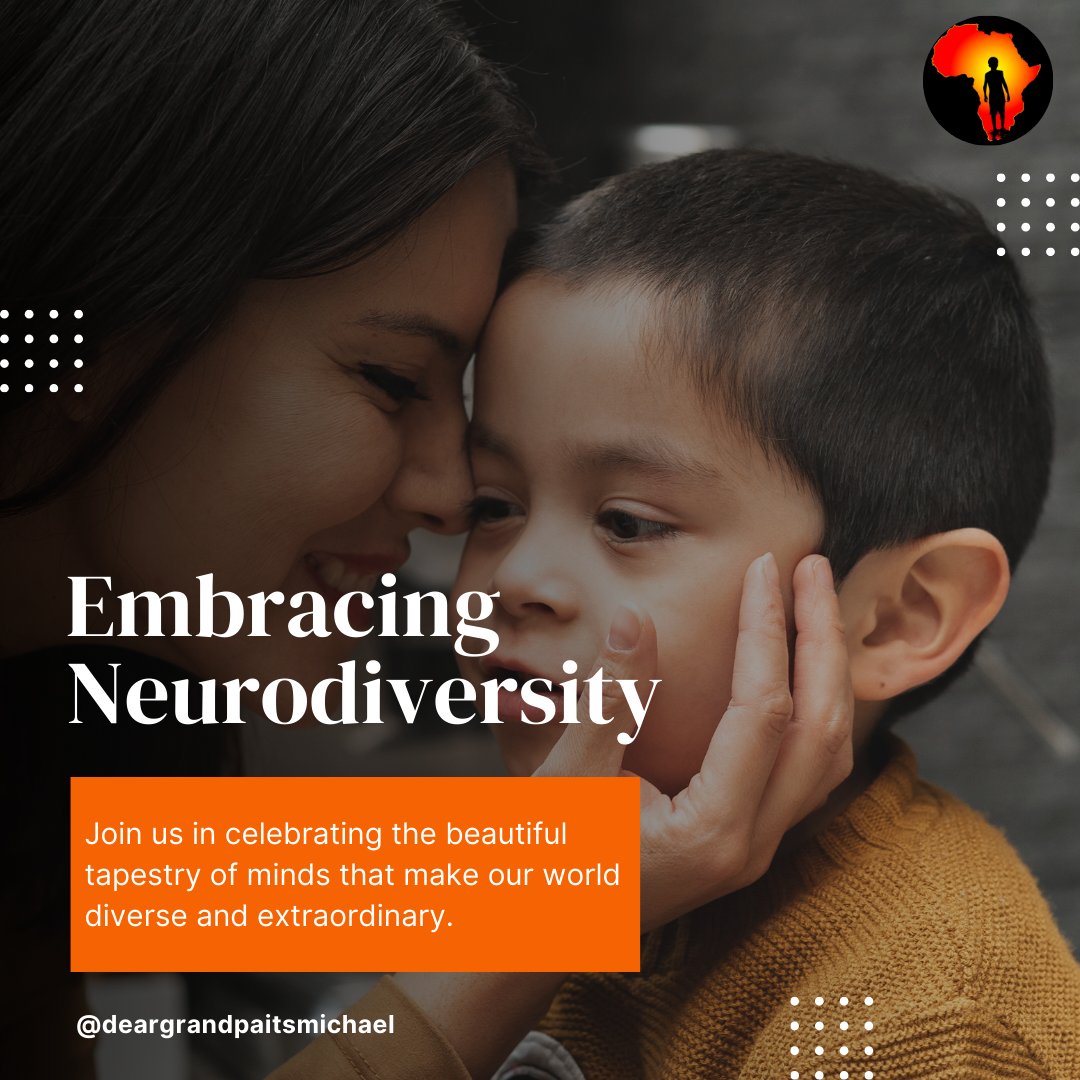 🌐 𝐄𝐦𝐛𝐫𝐚𝐜𝐢𝐧𝐠 𝐍𝐞𝐮𝐫𝐨𝐝𝐢𝐯𝐞𝐫𝐬𝐢𝐭𝐲 🧠💙

Join us in celebrating the beautiful tapestry of minds that make our world diverse and extraordinary.
.
.
#Neurodiversity #CelebrateDifferentMinds #InclusiveWorld #UnderstandingDifferences #SupportInclusivity