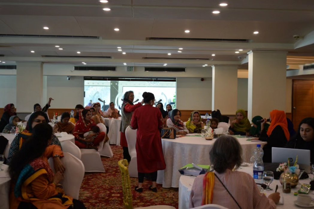 Lived experience workshop with community women about Women's Health Issues and Family Planning at Pearl Continental Hotel Karachi in March.
This activity was conducted under Shirkat Gah's Scaling Women's Voices in Pakistan.

#womenempowerment #familyplanning #women #community