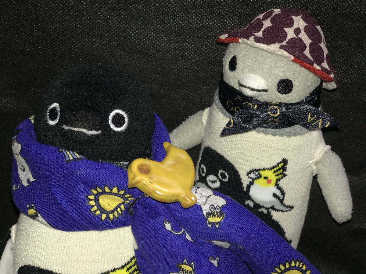 SailfishPenguin's tweet photo. #Suicaのペンギン
#vassa
バショウカジキ用のスカーフクリップとして作りましたが、最初のモデルはペンギンさん。
よし、なかなか良いぞ。
大事に使おう。
vassa さん、フィンランドヴィンテージとして仕入れていただきありがとうございました。 https://t.co/nRTmE4Qu4R