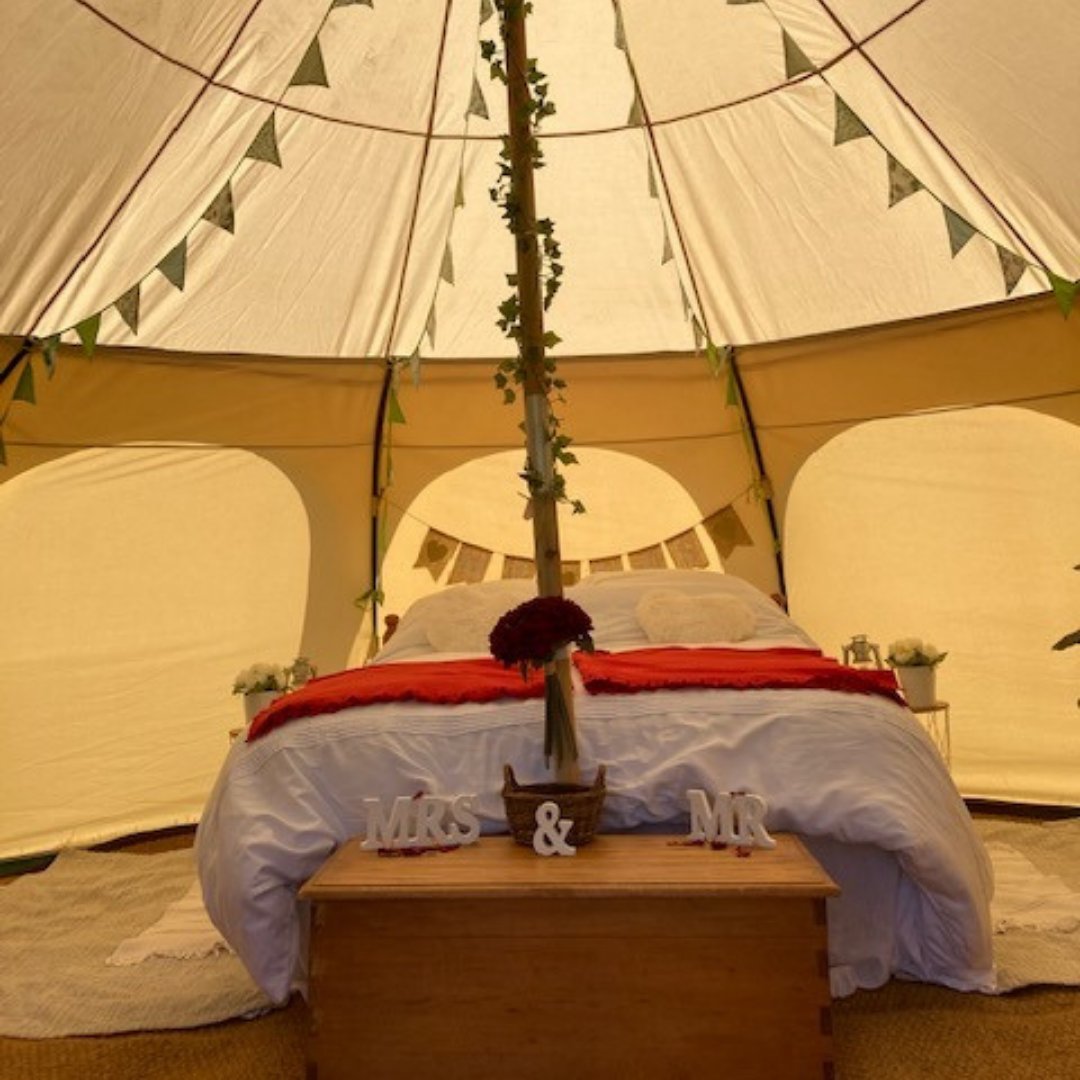 Planning a stress-free wedding in 2024/25? We've got your accommodation covered, so you can focus on what truly matters - celebrating love and making memories. 💖🍾

Say 'I do' to hassle-free glamping accommodation and a wedding day you'll cherish forever.🥂

#belltenthire