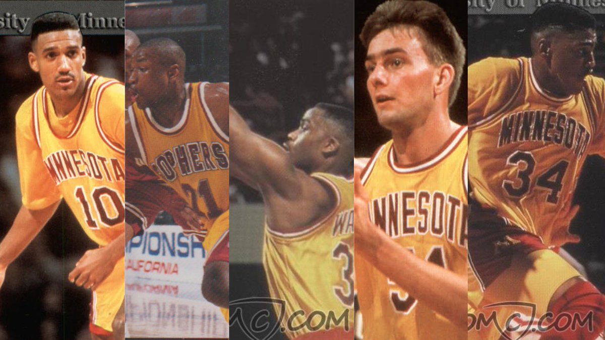 TonyLiebert's tweet image. The #Gophers have been crowned NIT champions 3 different times

2014
Andre Hollins
DeAndre Mathieu
Austin Hollins
Oto Osenieks
Elliot Elliason

1998
Eric Harris
Kevin Clark
Sam Jacobsen
Quincy Lewis
Kyle Sanden

1993
Arriel McDonald
Vashon Lenard
Jayson Walton
Chad Kolander
Randy…