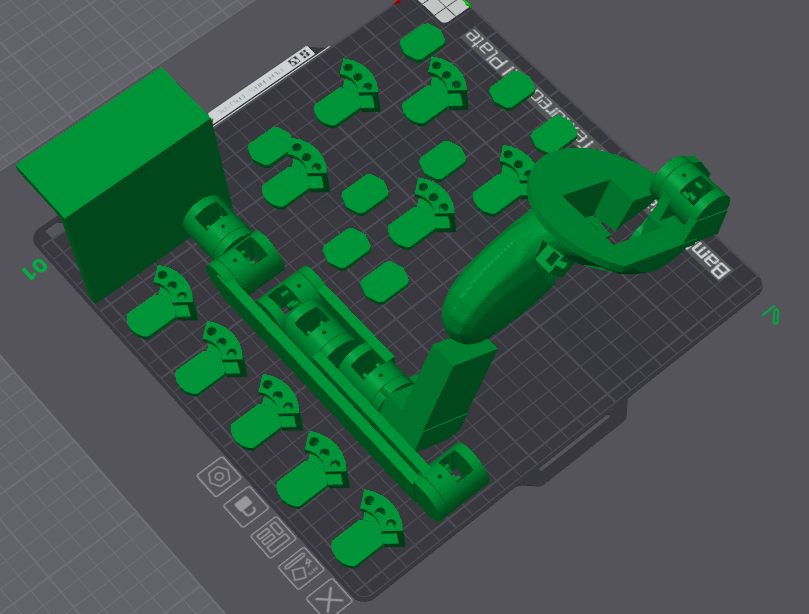 jackdubie's tweet photo. bimanual teleop controller #printinplace (doesn't fall apart like v1) https://t.co/nbVDSeZ7Yd