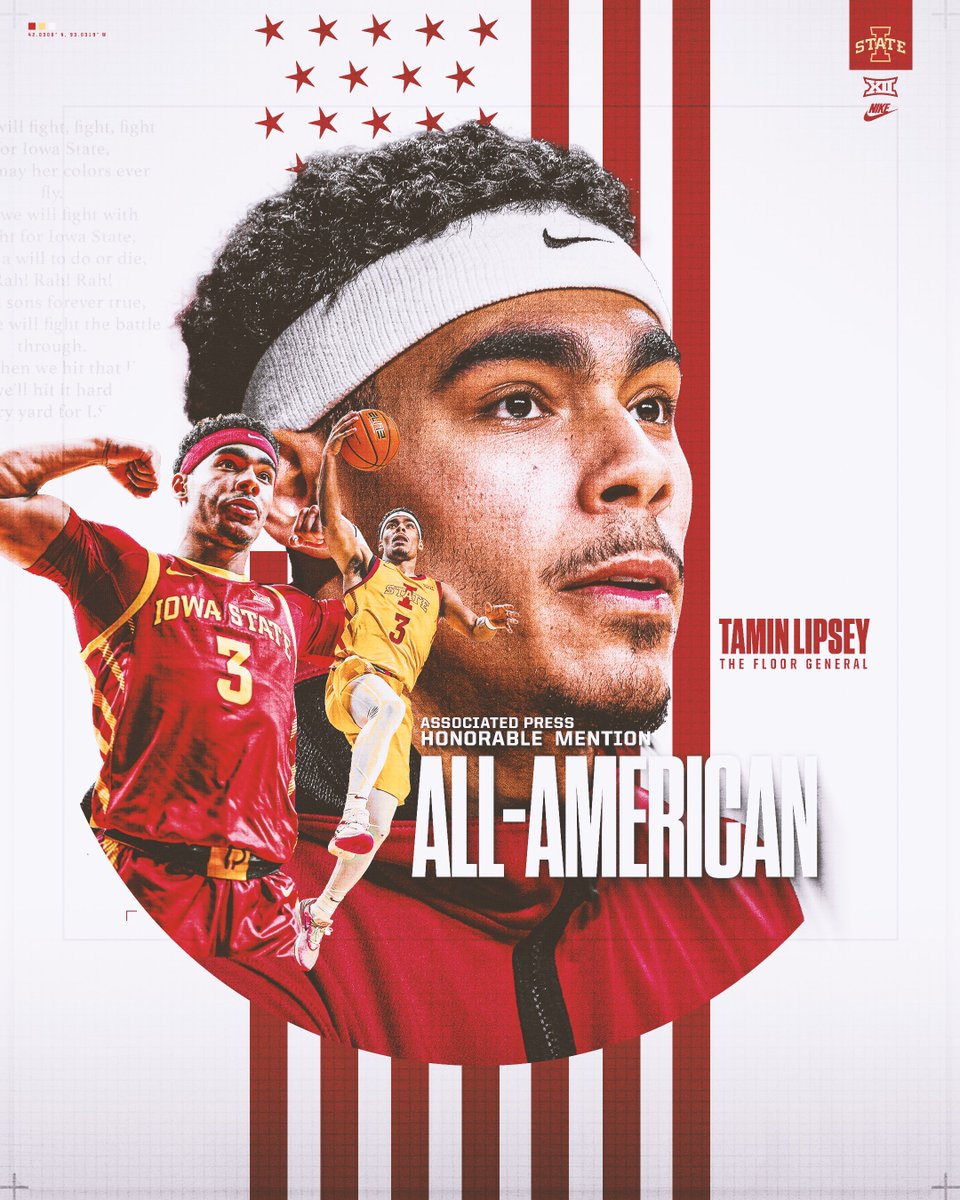 𝘼𝙡𝙡-𝘼𝙢𝙚𝙧𝙞𝙘𝙖𝙣! The 𝗛𝗼𝗺𝗲𝘁𝗼𝘄𝗻 𝗞𝗶𝗱 is an AP All-American. 📰: tinyurl.com/ype564f4 #Cyclones | #C5C | @TaminLipsey