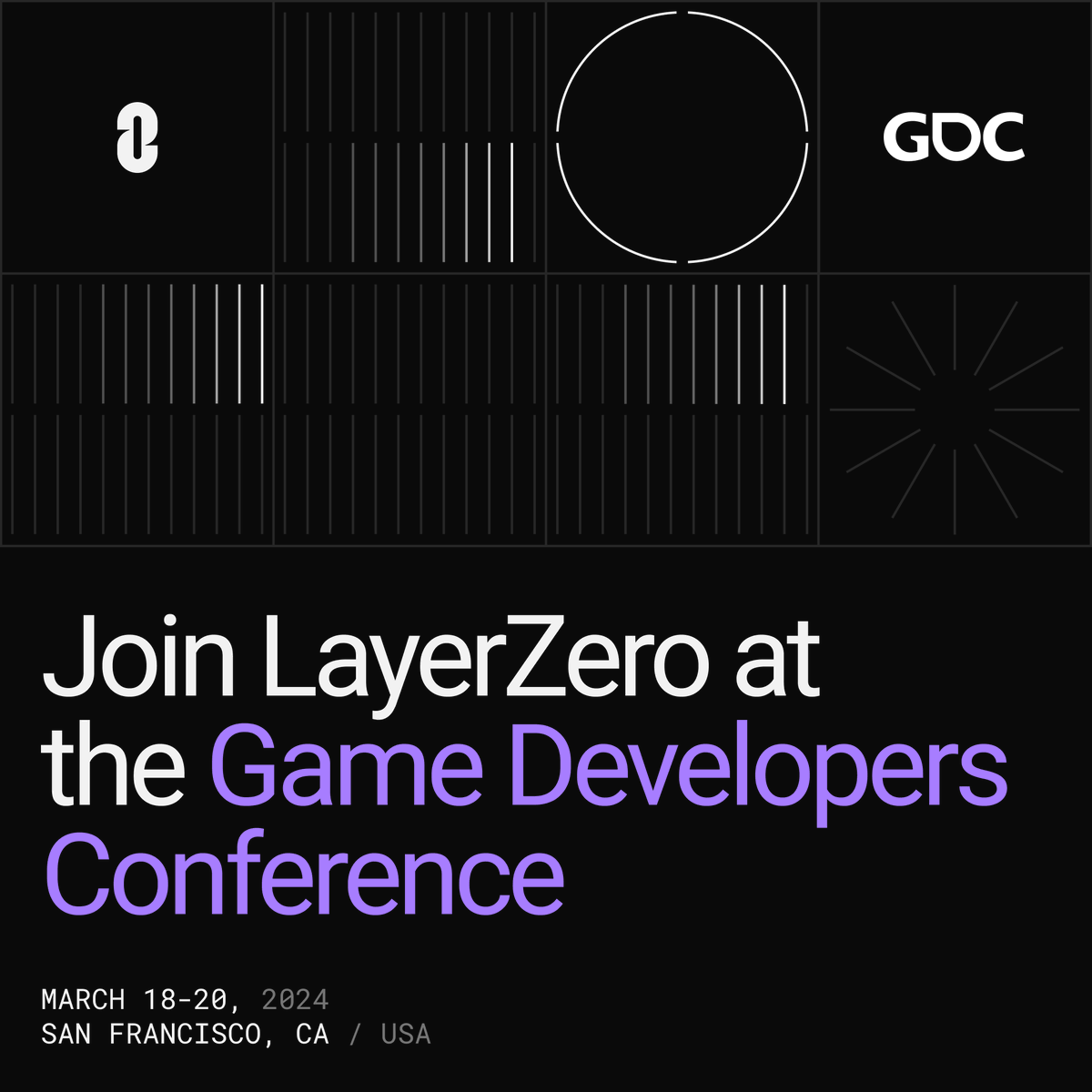 LayerZero_Core's tweet photo. LayerZero is in San Francisco this week.

Shoot @PaikCapital and @crosschaingah a DM to meet for coffee today -- or find them at @avax's Web3 Gaming SUCKS Party tomorrow night. https://t.co/M4JVEVEciy