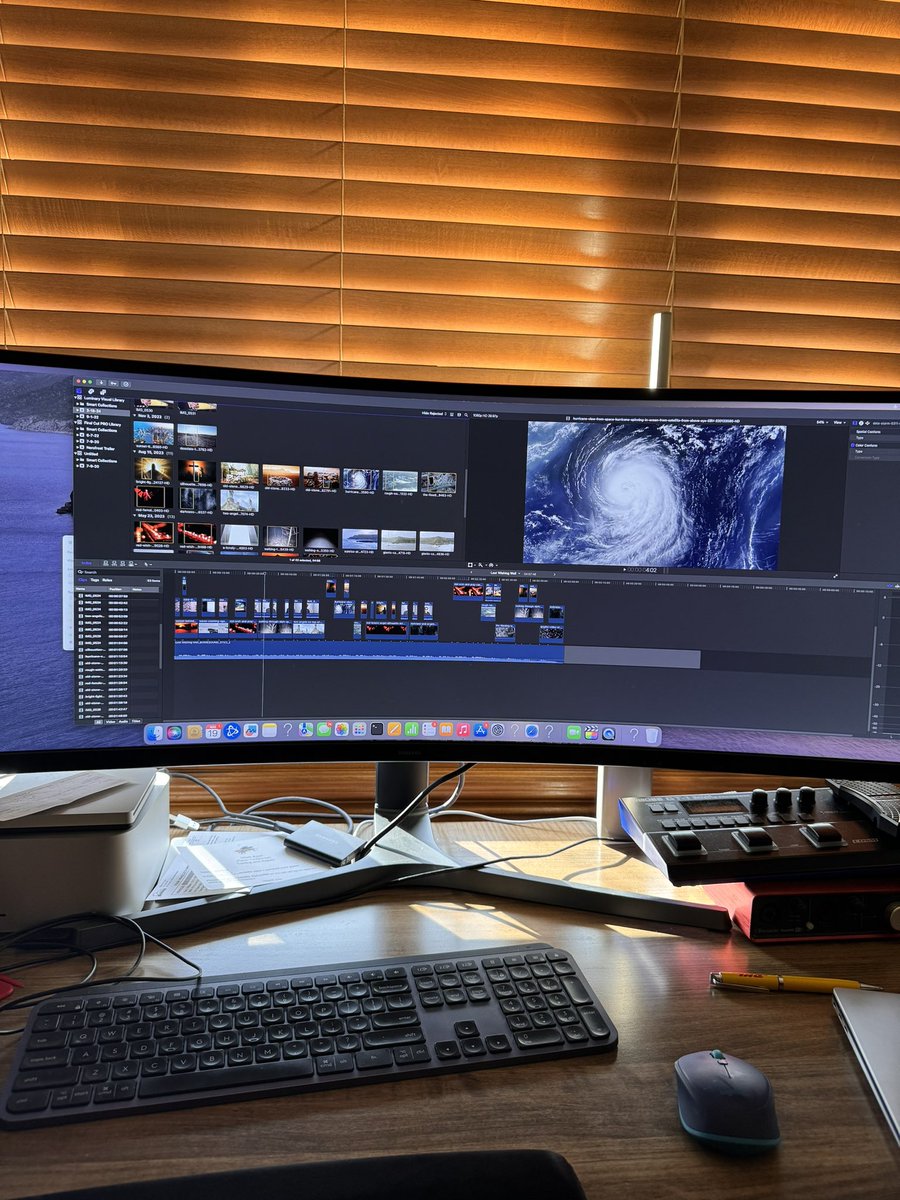 Editing a new music visual for Nerofrost #LostWishingWell #Nerofrost #NewMusic #AlternativeMusic #Electronic