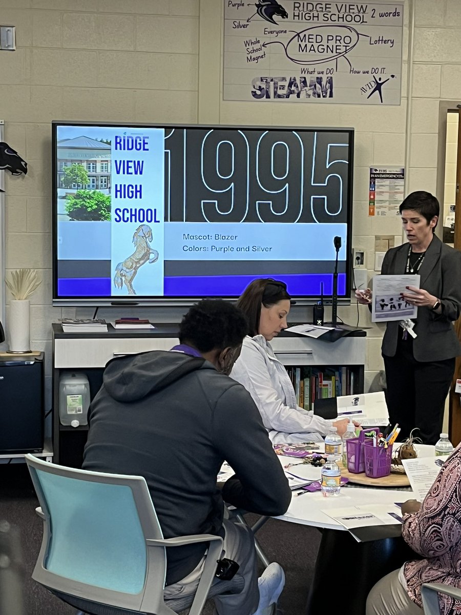 Our Blazer parents eagerly attended the Showcase of Learning Walk today to experience first hand the greatness that happens daily in the classrooms of @rvhs! #MissionPossible #PurposeDrivenFutureReady