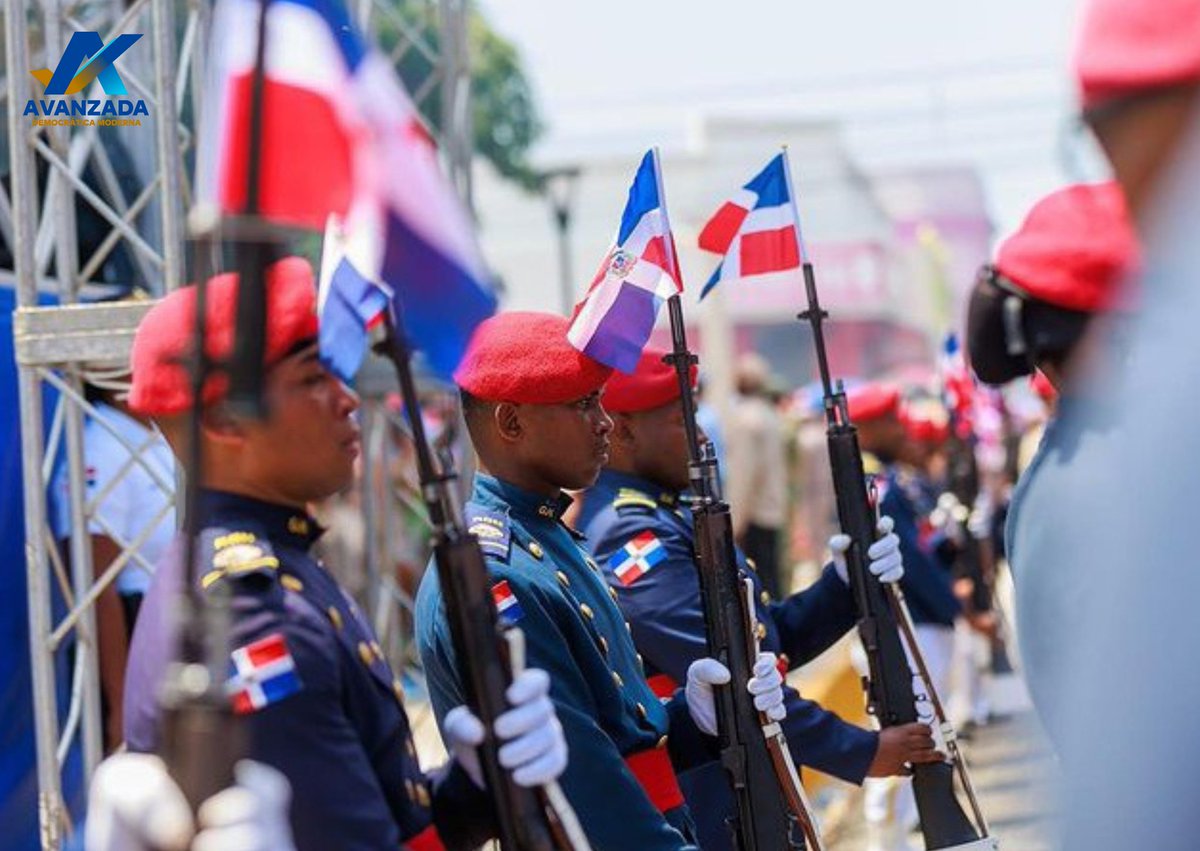 AvanzadaModerna's tweet photo. 📍Azua 

Hoy en el desfile Cívico-Militar en conmemoración del 180 aniversario de la batalla del 19 de Marzo.

¡Avanzada Democr��tica Moderna presente!

#AvanzadaDemocraticaM
#TeamCamacho https://t.co/jgrBAtL1BU