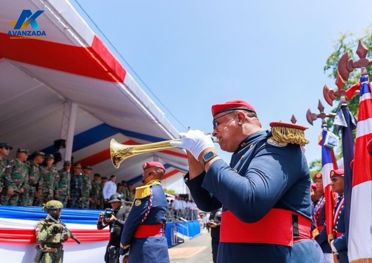 AvanzadaModerna's tweet photo. 📍Azua 

Hoy en el desfile Cívico-Militar en conmemoración del 180 aniversario de la batalla del 19 de Marzo.

¡Avanzada Democr��tica Moderna presente!

#AvanzadaDemocraticaM
#TeamCamacho https://t.co/jgrBAtL1BU