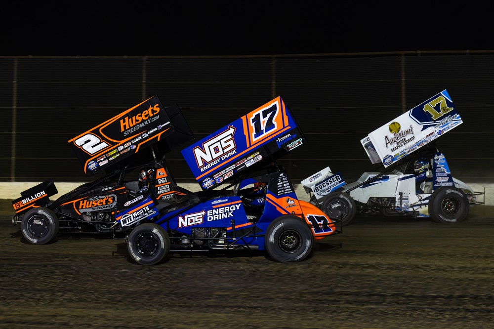 .@WorldofOutlaws fans in North Dakota, ticket renewals are now open for both events @RiverCitiesND (June 7 and August 23) and @RRVSpeedway (August 24). Call 815-344-2023, between 4:30-7:30 p.m. Central (Monday-Thursday) if you'd like the last seats this year. (@TrentGowerPhoto)