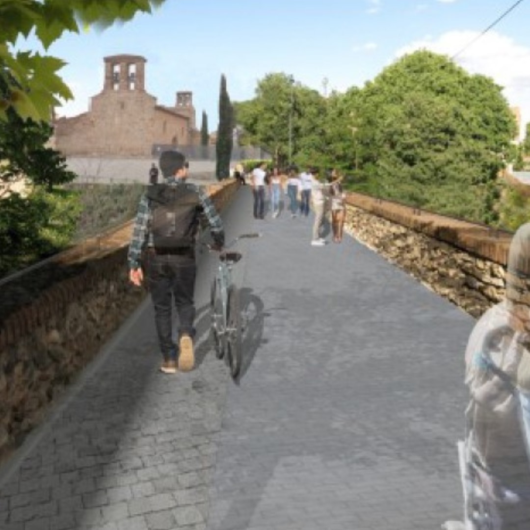jordi_ballart's tweet photo. 🚧 Ja han començat les obres de rehabilitació i millora de l'accessibilitat al Pont de Sant Pere.
🗓️ Els treballs es realitzaran en dues fases i finalitzaran en 9️⃣ mesos.
Continuem executant projectes finançats pels fons 🇪🇺 #NextGeneration2. Continuem millorant #Terrassa! 💪 https://t.co/u8bcNn046I