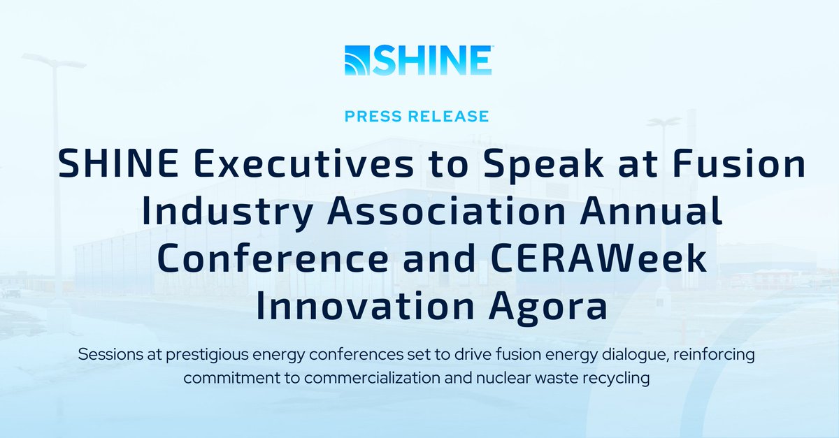 Our founder and CEO, Greg Piefer, and CTO, Ross Radel, are invited to share their insights at two major energy conferences this week: the Fusion Industry Association (FIA) Annual Conference in D.C., and the CERAWeek Innovation Agora in Houston, TX. hubs.li/Q02q1t-j0