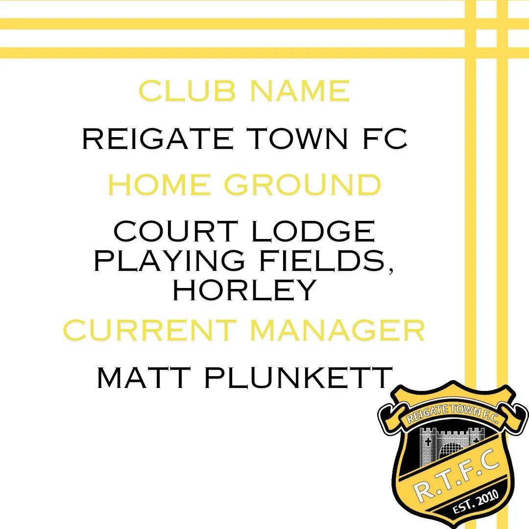 Reigate Town FC tweet media