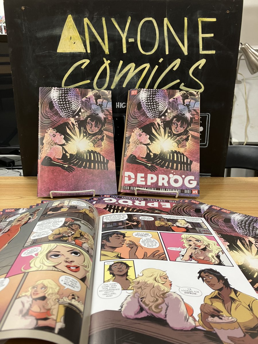 New from @DeadSkyPub and Friend of the store Tina Horn: DEPROG No. 1! It's part hard-boiled detective narrative, part queer erotica. Be sure to look out for a future signing!